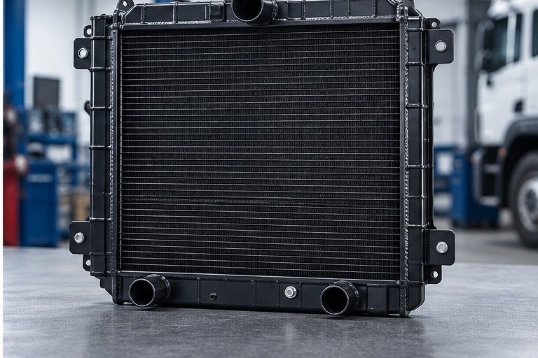 Heavy-duty truck radiator