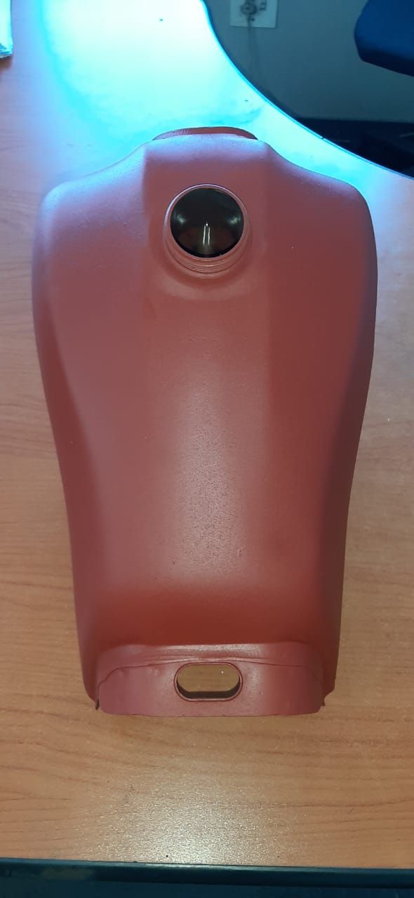 Motorcycle tank internal treatment – after photo 4